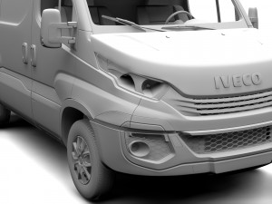 iveco daily l1h1 2017 Modelo 3D