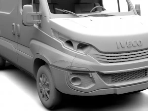 iveco daily l1h1 2017 3D Model