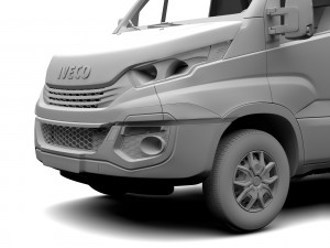 iveco daily l1h1 2017 Modelo 3D