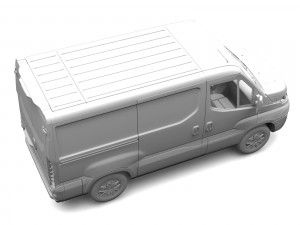 iveco daily l1h1 2017 Modelo 3D
