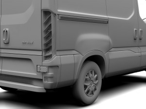 iveco daily l1h1 2017 Modelo 3D