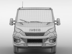 iveco daily l1h1 2017 Modelo 3D