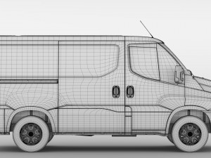 iveco daily l1h1 2017 Modelo 3D
