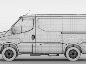 iveco daily l1h1 2017 Modelo 3D