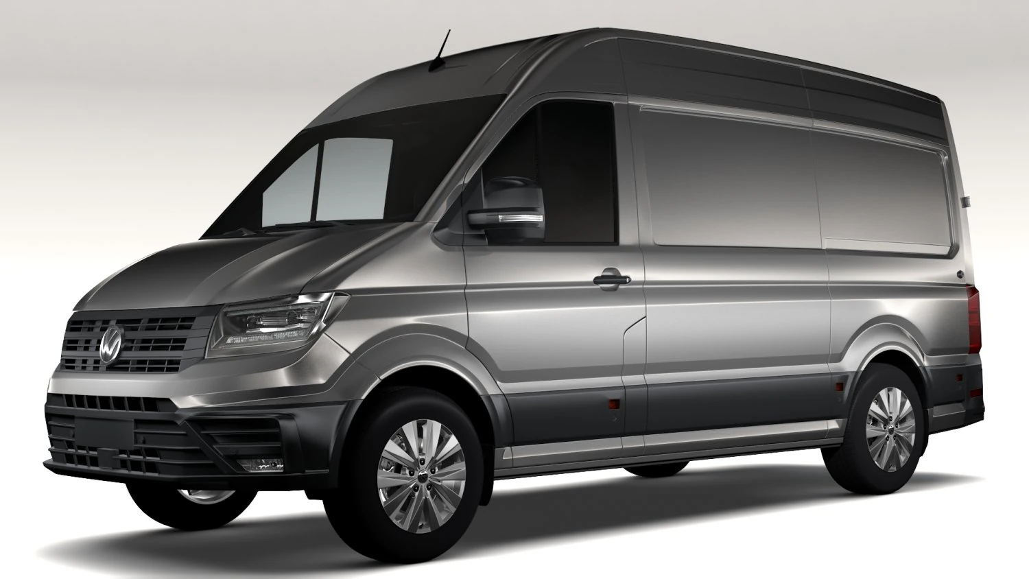 wv crafter van 2017 3D Model .c4d .max .obj .3ds .fbx .stl .blend 