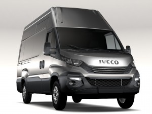 iveco daily l3h3 2017 Model 3D