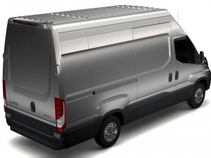 iveco daily l3h3 2017 Model 3D