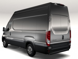 iveco daily l3h3 2017 Model 3D