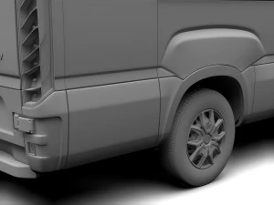 iveco daily l3h3 2017 3D Model