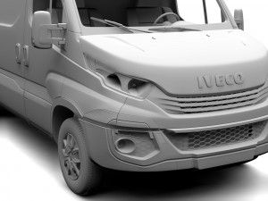 iveco daily l3h3 2017 Model 3D