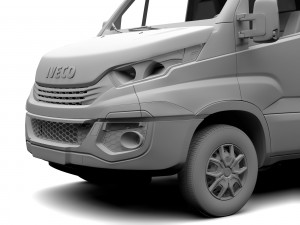 iveco daily l3h3 2017 Model 3D