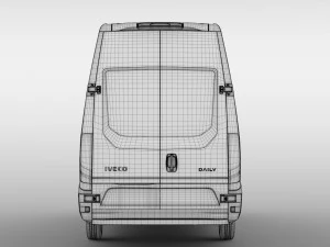 iveco daily l3h3 2017 3D Model