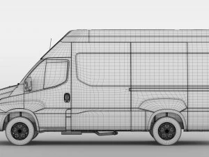 iveco daily l3h3 2017 3D Model