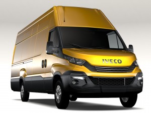 iveco daily l5h3 2017 Modelo 3D