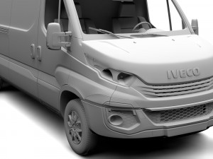 iveco daily l5h3 2017 Modelo 3D