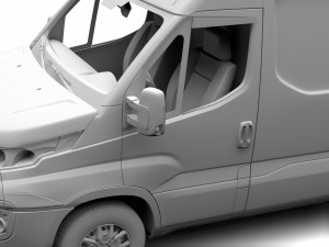 iveco daily l5h3 2017 Modelo 3D