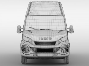 iveco daily l5h3 2017 Modelo 3D