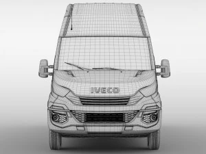 iveco daily l5h3 2017 3D Model