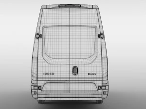 iveco daily l5h3 2017 3D Model