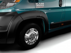 ram promaster cargo 3500 h3 159wb ext 2016 3D मॉडल