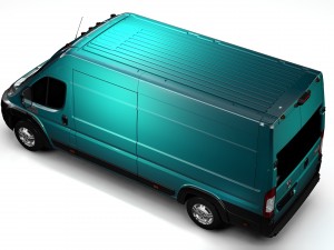 ram promaster cargo 3500 h3 159wb ext 2016 3D मॉडल
