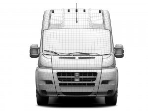 ram promaster cargo 3500 h3 159wb ext 2016 3D मॉडल