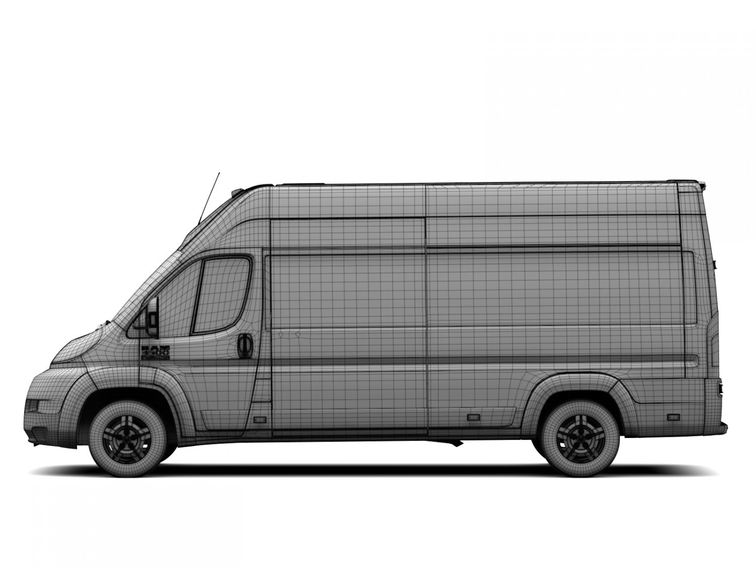 Ram promaster top 3d model