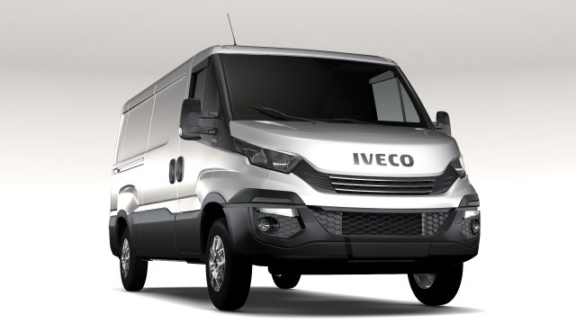 iveco daily l2h1 2017 3D मॉडल .c4d .max .obj .3ds .fbx .stl .blend