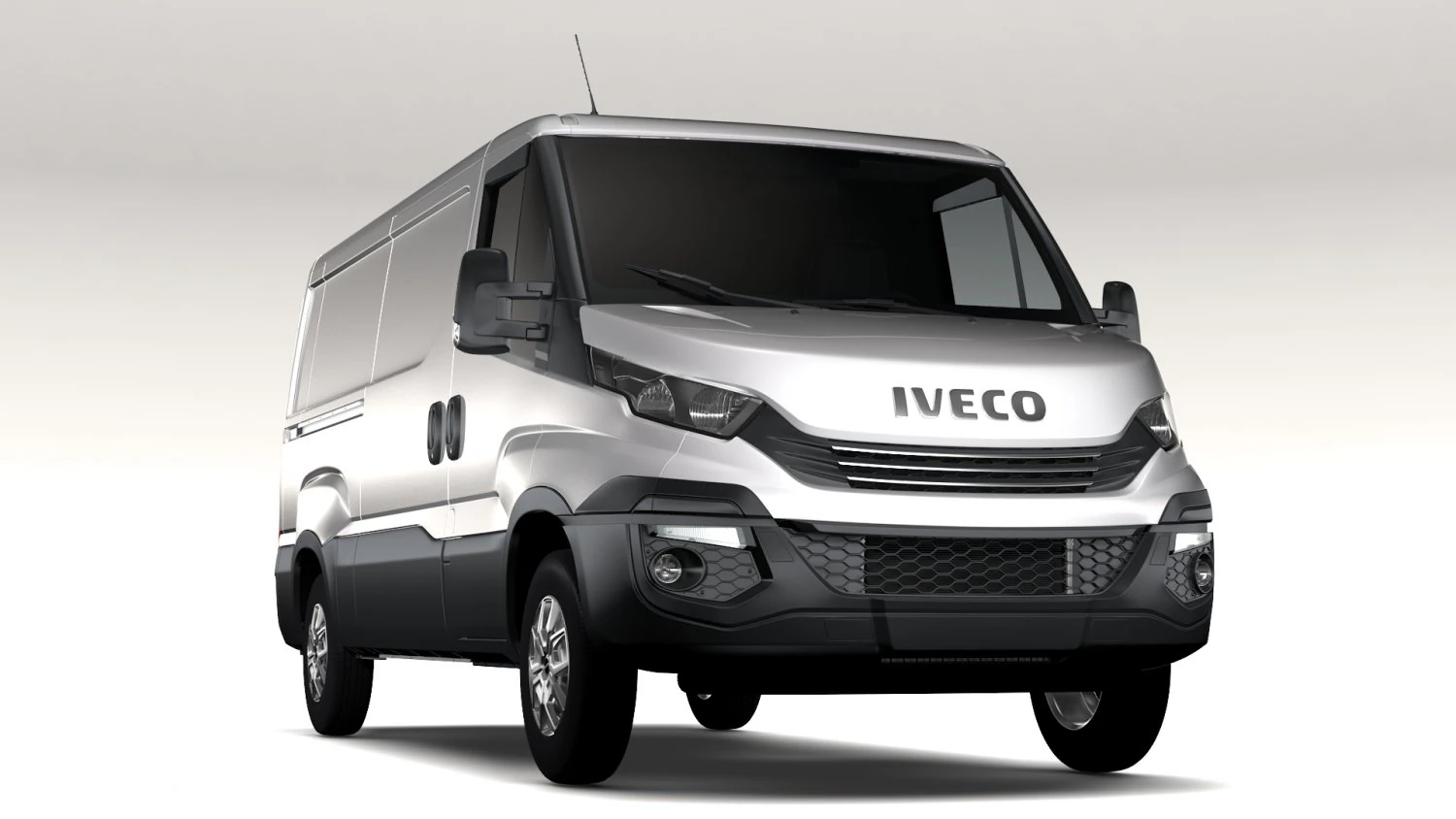 iveco daily l2h1 2017 3D Model .c4d .max .obj .3ds .fbx .stl .blend 