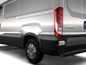 iveco daily l2h1 2017 3D Model