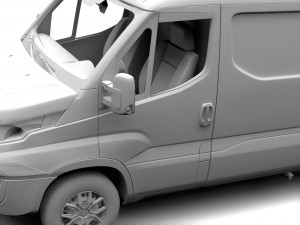 iveco daily l2h1 2017 3D मॉडल