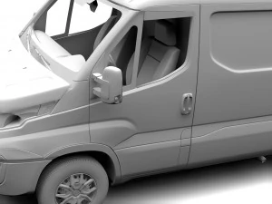 iveco daily l2h1 2017 3D Model