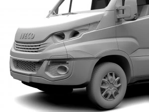 iveco daily l2h1 2017 3D Model