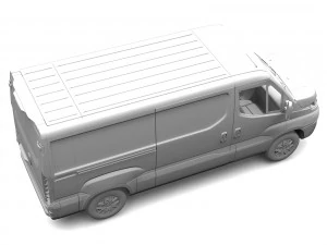 iveco daily l2h1 2017 3D Model