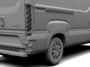 iveco daily l2h1 2017 3D Model