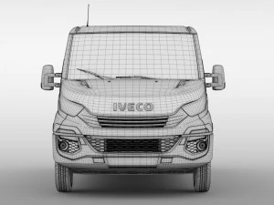 iveco daily l2h1 2017 3D Model