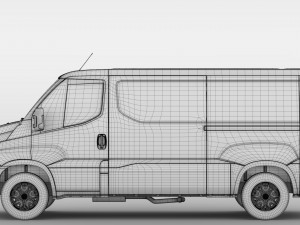 iveco daily l2h1 2017 3D मॉडल