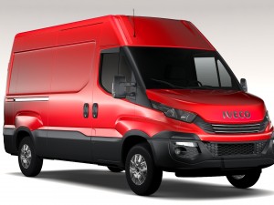 iveco daily l2h2 2017 3Dモデル