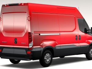 iveco daily l2h2 2017 3Dモデル