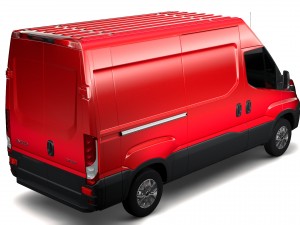 iveco daily l2h2 2017 3Dモデル