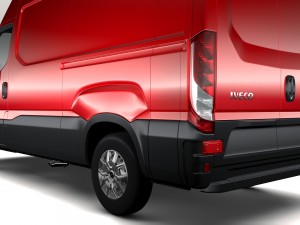 iveco daily l2h2 2017 3Dモデル
