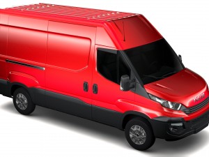 iveco daily l2h2 2017 3Dモデル