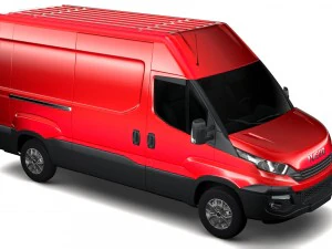iveco daily l2h2 2017 3D Model