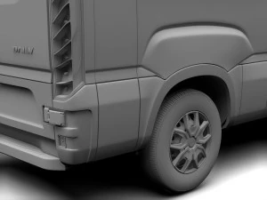 iveco daily l2h2 2017 3D Model