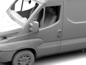 iveco daily l2h2 2017 3D Model