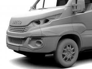iveco daily l2h2 2017 3Dモデル