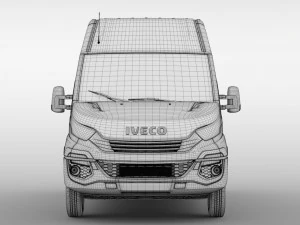 iveco daily l2h2 2017 3D Model