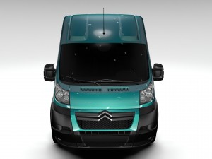 citroen jumper van l4h3 2006-2014 3D Model