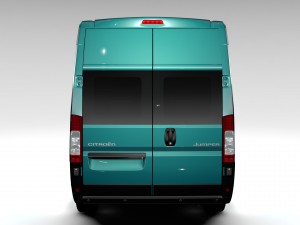 citroen jumper van l4h3 2006-2014 3D Model
