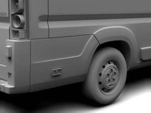 citroen jumper van l4h3 2006-2014 3D Model